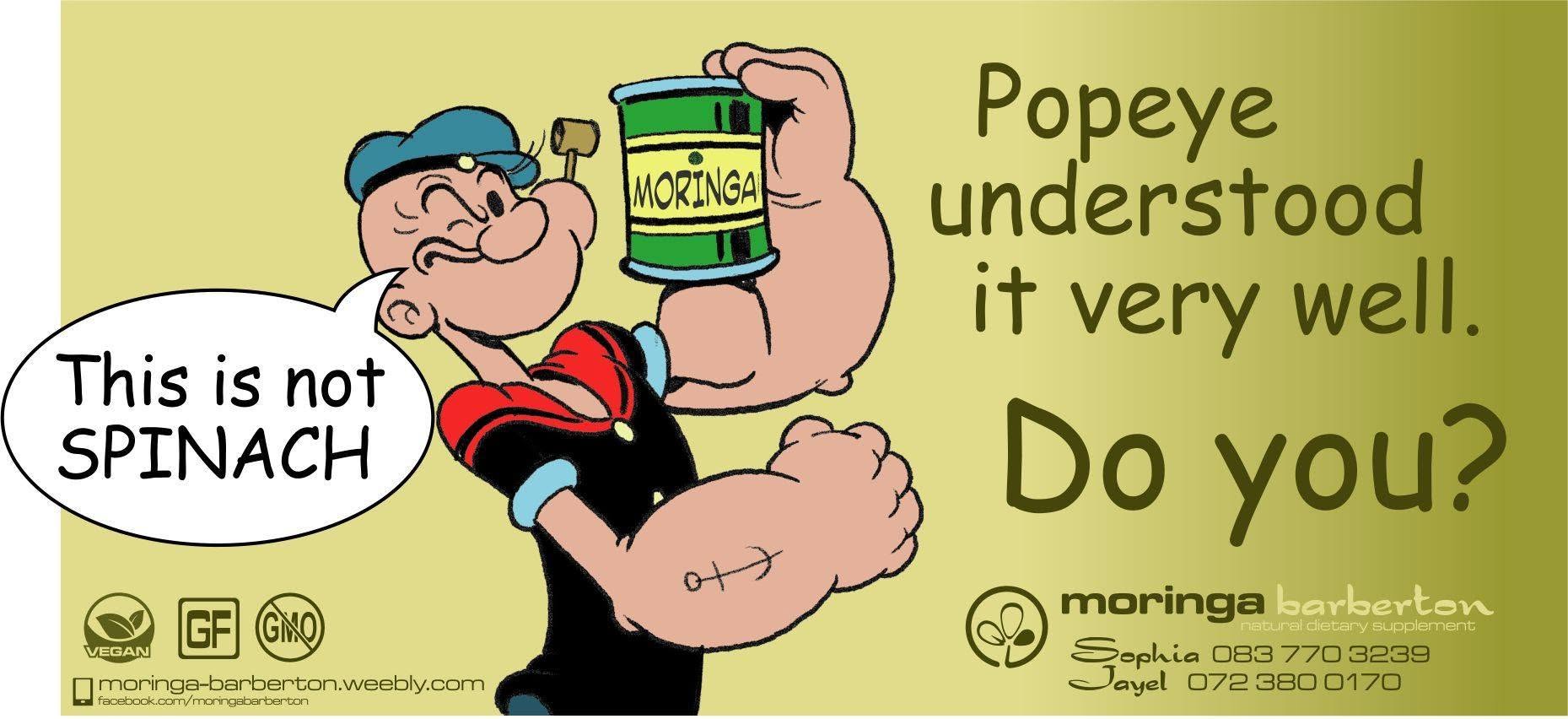Moringa Popeye Banner